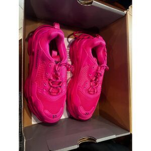 Balenciaga Triple S Sneakers – Hot Pink – EU 37 / US Women’s 6.5–7